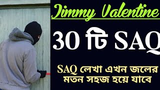 Jimmy Valentine Question amp answer  SAQ From Jimmy Valentine [upl. by Suivatna]