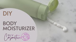 How to Make a Body Moisturizer BeginnerFriendly Formula [upl. by Afatsum]