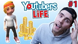 Starting A YouTube Channel  YouTubers Life 1 [upl. by Aicel524]