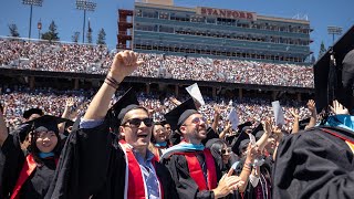 Stanfords 133rd Commencement ceremony [upl. by Anivlem410]