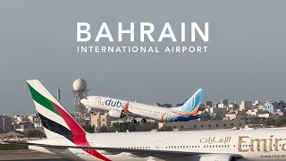 Bahrain International Airport Flight Operations 4K [upl. by Slayton]