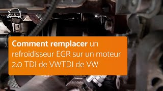 Comment remplacer un refroidisseur EGR sur un moteur 20 TDI de VW [upl. by Mont701]