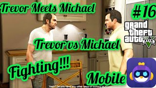 Michael Meets Trevor in GTA 5 Mobile [upl. by Adnamar]