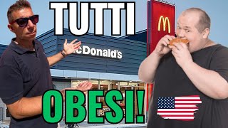 AMERICA il problema del PESO INCUBO OBESITA [upl. by Lionello334]