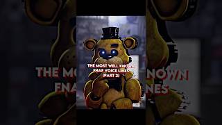 Most Known FNAF Voice Lines🗣Sub For Part 3 fnafedit voicelines michealafton phoneguy freddy [upl. by Xerxes]