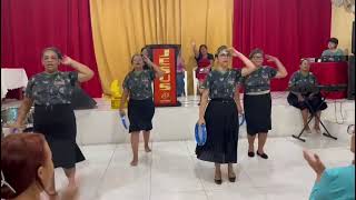 Coreografia de Mulheres Jericó vai Cair da Cantora Rejanne [upl. by Vivian]