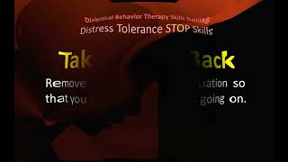 Distress Tolerance STOP Skills Ep 3a DBT [upl. by Lubin362]