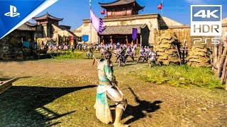 PS5 Gameplay ❯ Dynasty Warriors 9 EMPIRES Gameplay  Officer Zhao Yun ❯ 4K 60fps HDR [upl. by Ahsiki]