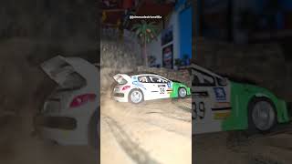 Rally Scalextric 206 WRC [upl. by Baird]