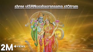 Sri Vishnu Sahasranamam Stotram  Full with Lyrics in English  T S Ranganathan  Official Video [upl. by Noeht]