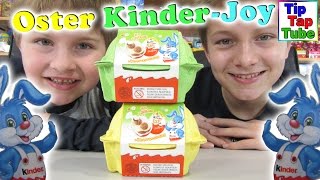 Kinder Joy Überraschungs Ei Serie Ostern Spielsachen auspacken und spielen Frohe Ostern Kinderkanal [upl. by Jolda]