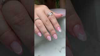 Unha decorada esmalte gel nas unhas naturais nailart unhadegel [upl. by Cleary]