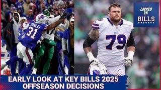 Early look at key decisions for Buffalo Bills in 2025 offseason to keep building around Josh Allen [upl. by Prunella]