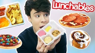 i only ate LUNCHABLES for 24 hours [upl. by Sweeney]