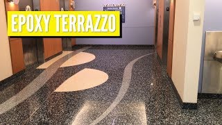 How to Clean and Coat Epoxy Terrazzo at a Hospital with Simix [upl. by Sosna629]