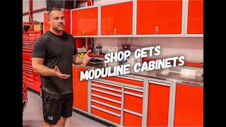 Shop Gets Moduline Cabinets [upl. by Deerdre635]