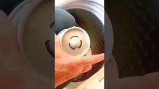 How to remove the agitator on a GE top loading washer [upl. by Rocher]