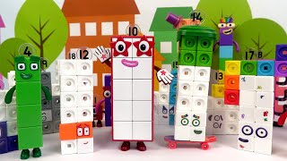 Numberblocks en Français Apprendre les chiffres de 11 à 20 Blocks [upl. by Ajnat546]