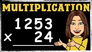 4digit by 2digit  Multiplication  Maths with Mrs B [upl. by Thorndike]