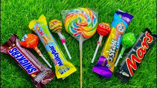 Candy Lollipops and Sweets 🍫🍭 Yummy Rainbow Lollipops Unpacking  ASMR  Satisfying Twix Video 🍬🍡 [upl. by Rednaxela]