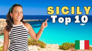 10 BEST PLACES TO VISIT IN SICILY ITALY 🇮🇹  Sicily Travel Guide ✨ [upl. by Shakti]