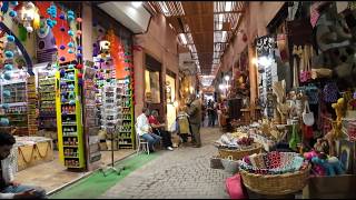 Exploring Marrakesh 🇲🇦 Pt2 Deep in the Souks 4K 60fps [upl. by Lowe]