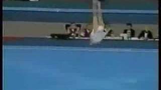 Svetlana Boginskaya  1989 Worlds AA  Floor Exercise [upl. by Iralam]