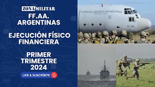 Fuerzas Armadas Argentinas Informe Ejecución Físico Financiera primer trimestre 2024 [upl. by Stace]