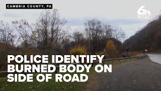 Police identify body of man found burned along a local roadway described as very violent death [upl. by Missak]