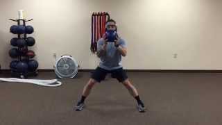 Exercise of The Week  Kettlebell Lateral Low Squats [upl. by Salvadore]