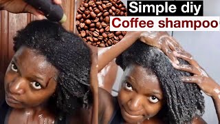 Stimulate your hair shafts with this simple DIY coffee shampoo [upl. by Aihcsrop]