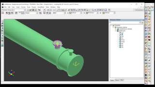 Tutorial 3 Create Nozzle for reboiler in SP3D [upl. by Aidyl]