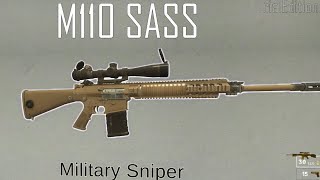 Left 4 Dead 2  M110 SASS Military Sniper Showcase [upl. by Kronick480]