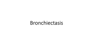 Bronchiectasis [upl. by Ramor128]