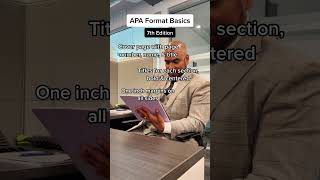 APA Format Basics [upl. by Yelyk627]