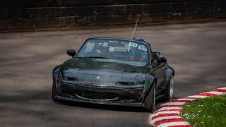 Shelsley Walsh hill climb Mazda mx5 turbo [upl. by Gross]