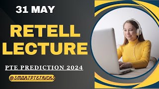 PTE RETELL LECTURE MAY 2024  Retell lecture Templates MAY 2024 [upl. by Latricia]