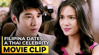 Filipina dates a Thai celebrity  Pinoy Love Story Suddenly It’s Magic  MovieClip [upl. by Pappano]