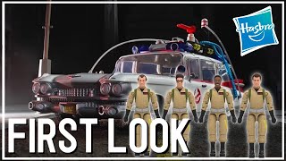 New Official Images  Hasbro Ghostbusters Ecto 1 amp 375” ORing Figures Wondercon 2024 [upl. by Hajile659]