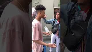 We Almost Met Blueface 😂  Dtay Known shorts [upl. by Neirod321]