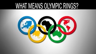 What do the Olympic Rings mean [upl. by Etnwahs]