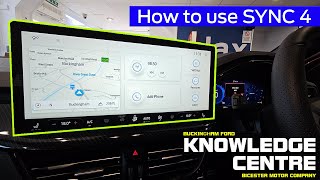 How to use Ford SYNC 4 Infotainment System 2024 [upl. by Bertle]