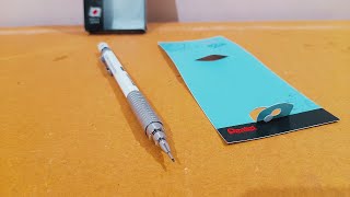 Unboxing and Review of Pentel Graph 600 07 MM Mechanical Drafting Pencil [upl. by Enailuj]