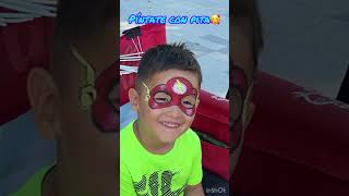 Iron man 😎😎 makeupartist pintacaritas makeup funny heroes [upl. by Nnayllas]