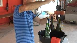 Degorgement o sboccatura Spumante Metodo Classico [upl. by Peedus233]