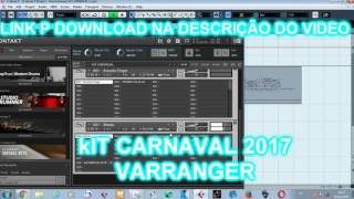 vARRANGER  KIT CARNAVAL 2017 kONTAKT 565 [upl. by Ecilef]