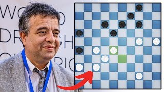 How GMI Alexander Shvartsman Wins MustWin Checkers Games ⚪️⚫️ Analysis [upl. by Siddon]