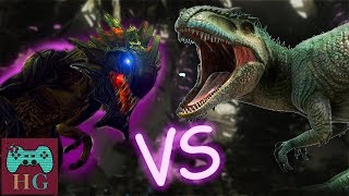 Reaper Queen Tamed VS Giga Wild  Ark Aberration [upl. by Eelymmij]