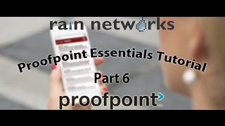 Proofpoint Essentials Tutorial Part 6 Filtering and Encrypting [upl. by Sewoll]