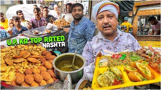 299 Rs UNLIMITED Indian Street Food Combo 😍 Panditji Desi Chinese Pappu Makhani Samose  more 🤤 [upl. by Chladek337]